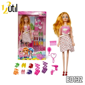 Boneca maju 28cm fashionista - 22pcs cx32*18*4.5cm