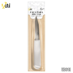 Faca para frutas cabo branco - 3" - superiore