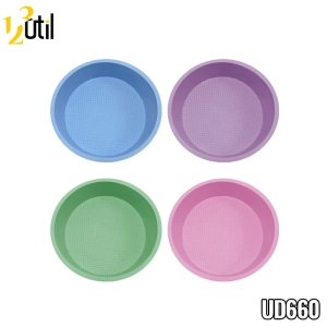 Forma de silicone para bolo - diam 26 x 5,5 cm