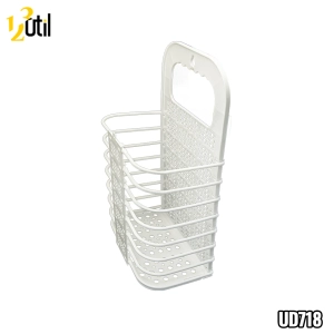 Cesto organizador p/ roupas - dobrável p/ parede