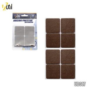 Feltro para moveis quadrado c/ 8 unidades