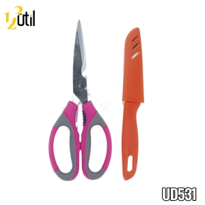 Tesoura e faca - jg de cozinha - 2 pcs