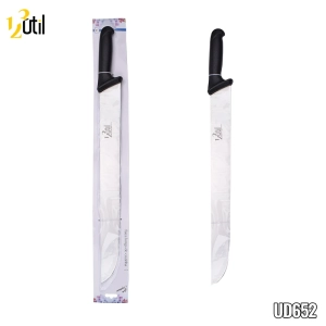 Faca longa de cozinha cb preto 18" 3,3mm-superiore