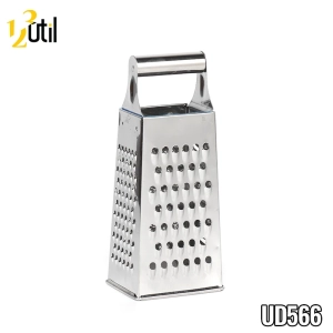 Ralador de alimentos em metal - 20x8.5x6.5cm