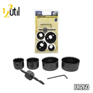 Serra copo - jg c/ 6pc - 2-1/8:, 2"/1-1/2", 1-1/4"