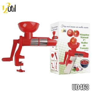 Moedor manual para molho de tomate caseiro
