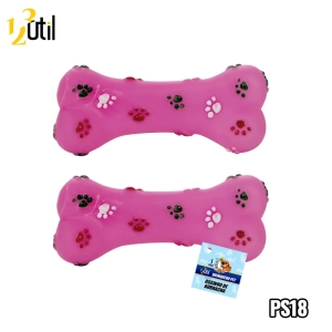 Brinquedo pet - ossinho de borracha 19*7,5cm
