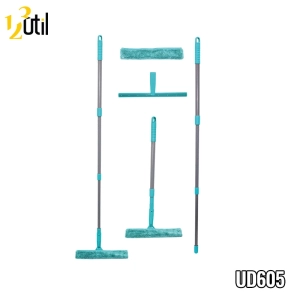 Mop multiuso - limpa vidros - extensível 123clean