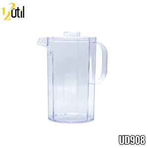 Jarra c/ tampa - 1,6l - 23x20x12cm - ps cristal