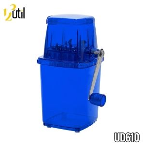 Triturador / picador manual de gelo - cor azul