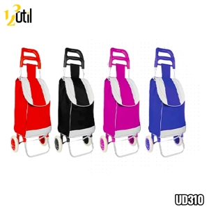 Carrinho de compras/feira saco têxtil -96x36x22cm