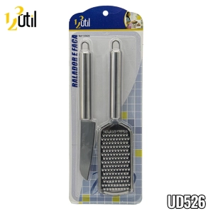 Ralador e faca - jogo de cozinha - 2 pcs