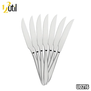 Faca churrasco aço inox com 12 peças linha classic