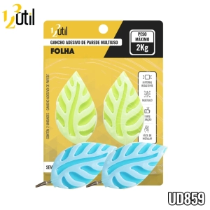 Gancho adesivo de parede multiuso - folha 2pcs