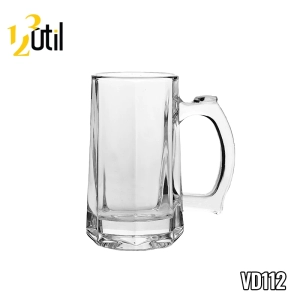 Caneca oslo de vidro para chopp 360ml 7,5*4,6cm