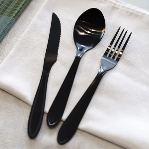 Colher de mesa aço inox - black 19cm