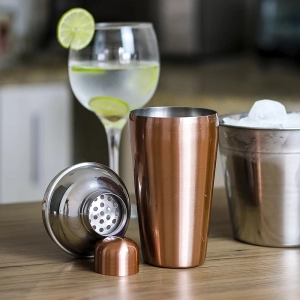 Coqueteleira inox 500ml colorida linha classic