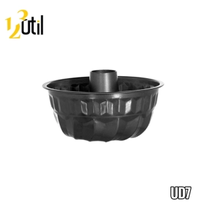 Forma de metal p/ pudim pq 20,5*20,5*9 cm 255g