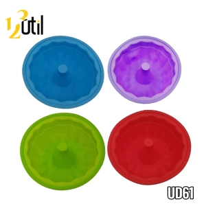 Forma de silicone p/ bolo e pudim 23,5*9,2 cm