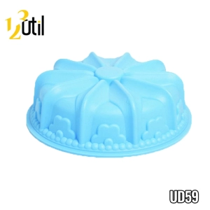 Forma de silicone p/ bolo e pudim 28*9 cm