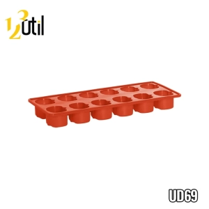 Forma de silicone para gelo 23*9,5*2,5 cm