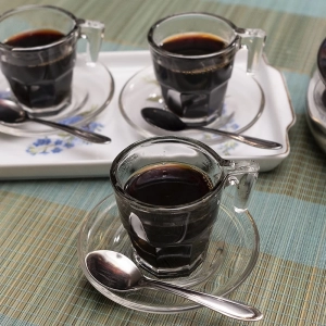 Xicara café expresso 80ml square 12 pcs (c/pires)